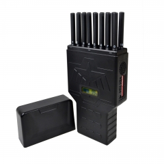 Unique16 Antennas Handheld GPS Signal Jammer Cellular GSM 3G 4G 5GLTE WIFI Jammer/Blocker (US & South AmericanVersion)