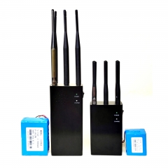 Portable Wireless Camera Signal Jammer,GPS Glonass L1-L5 LoJack Wi-Fi Jammer with bigger battery