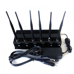 Mini Drone UAV Jammer,with 6 Bands/GPS L1 L2 Remote Controls/868 315/433MHz Signal Blocker