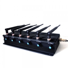 Mini Drone UAV Jammer,with 6 Bands/GPS L1 L2 Remote Controls/868 315/433MHz Signal Blocker