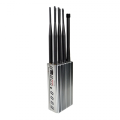 N8P High Power Plus 8 Antennas 5.6W Portable Cell Phone Jammer,Jamming 2g/3G/4G and LOJACK Signals