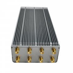 N8P High Power Plus 8 Antennas 5.6W Portable Cell Phone Jammer,Jamming 2g/3G/4G and LOJACK Signals