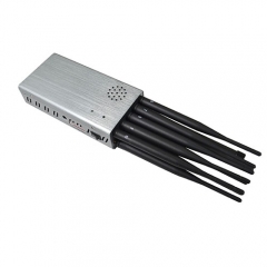 10 Antennas CellPhone GSM 4G WIFI GPS RF 315/433/868 Lojack Signal Jammer/Blocker