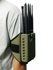 10 bands Portable 2G+3G+4G+WIFI+GPSL1-L5+LOJACK Cell Phone Signal Jammer/Blocker