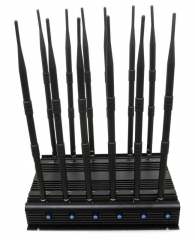 12 Antenans GSM DCS 3G 4G WIFI GPS and RF Bugs from 130-500 Mhz Jammer