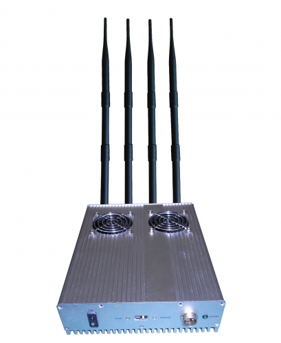 5 W/Band Total 20W Powerful Desktop Jammer WiFi 3G Mobile Phone with Outer Detachable Power Supply