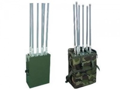 Backpack Drone Jammer with High Power,6-band WiFi GPS up to 500m/Built-in Battery/UAV Signal Jammer