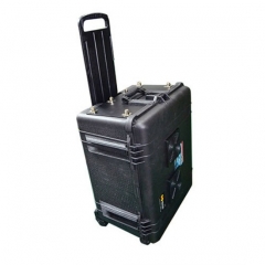 High Power Portable Pelican Case Drone Signal Jammer ,UAV signal blocker 2.4G GPS Jamming Up to 1500M