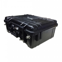 Portable Built-in Battery High-Power Drone Signal Jammer/UAV Blocker,Output 75W Jamming Up to 300m