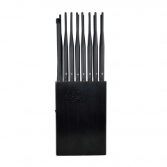 2020 16 Watt New Handheld 16 Bands Cell Phone Signal Jammer With Nylon Cover,Blocking 5G 4G Wi-Fi5G RF Signal Jammer (EU &AU Version)